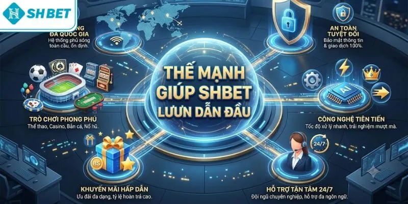 Thế mạnh giúp SHBET luôn dẫn đầu