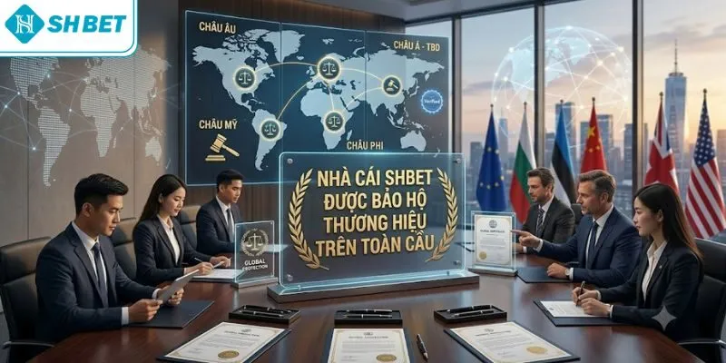 Nhà cái SHBET được bảo hộ thương hiệu trên toàn cầu